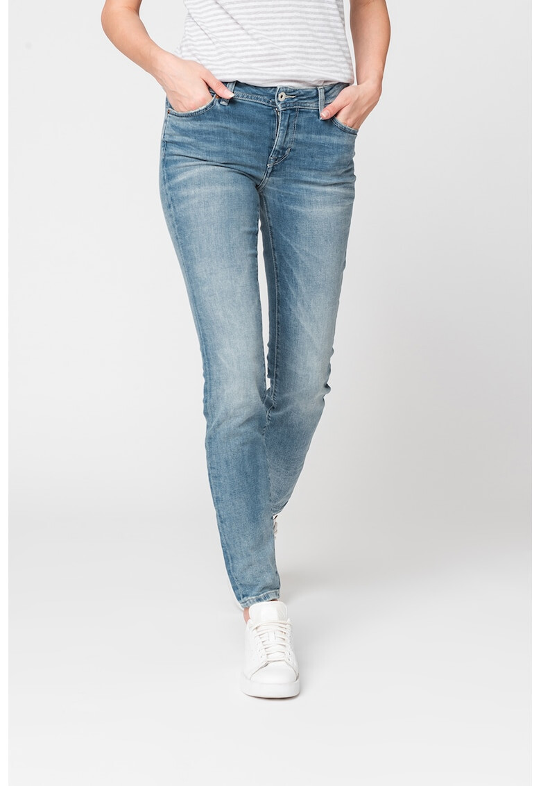 Mustang Blugi skinny cu aspect decolorat Jasmin - Pled.ro