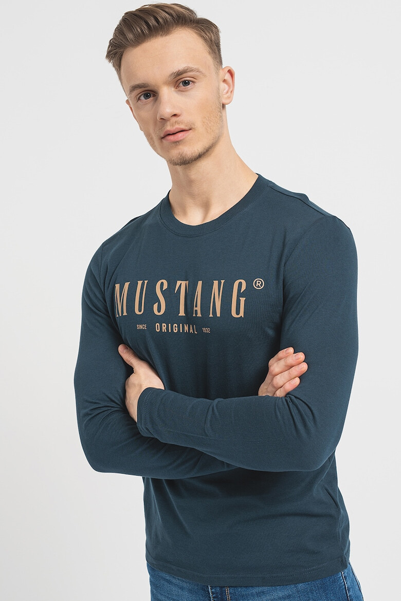 Mustang Bluza cu imprimeu logo Adrian - Pled.ro