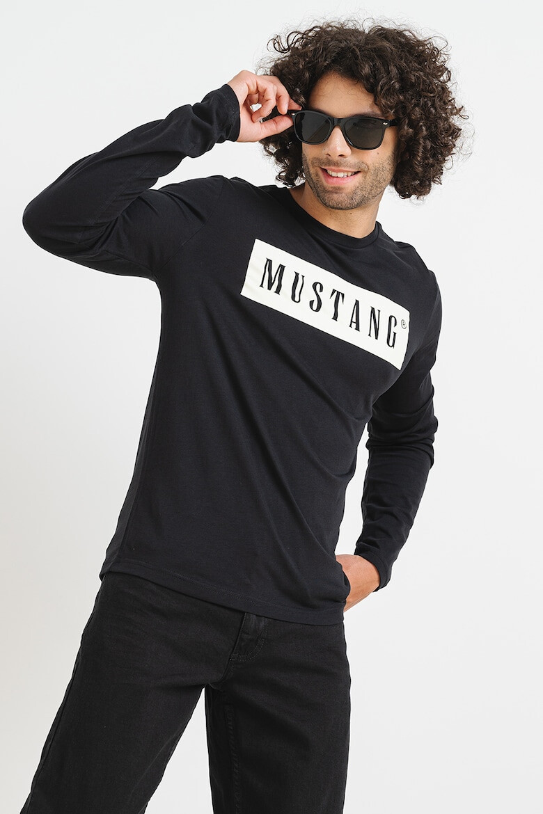 Mustang Bluza cu imprimeu logo Adrian - Pled.ro