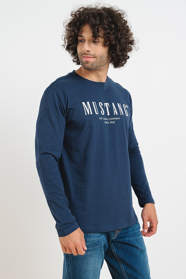 Mustang Bluza cu imprimeu logo Asheville - Pled.ro