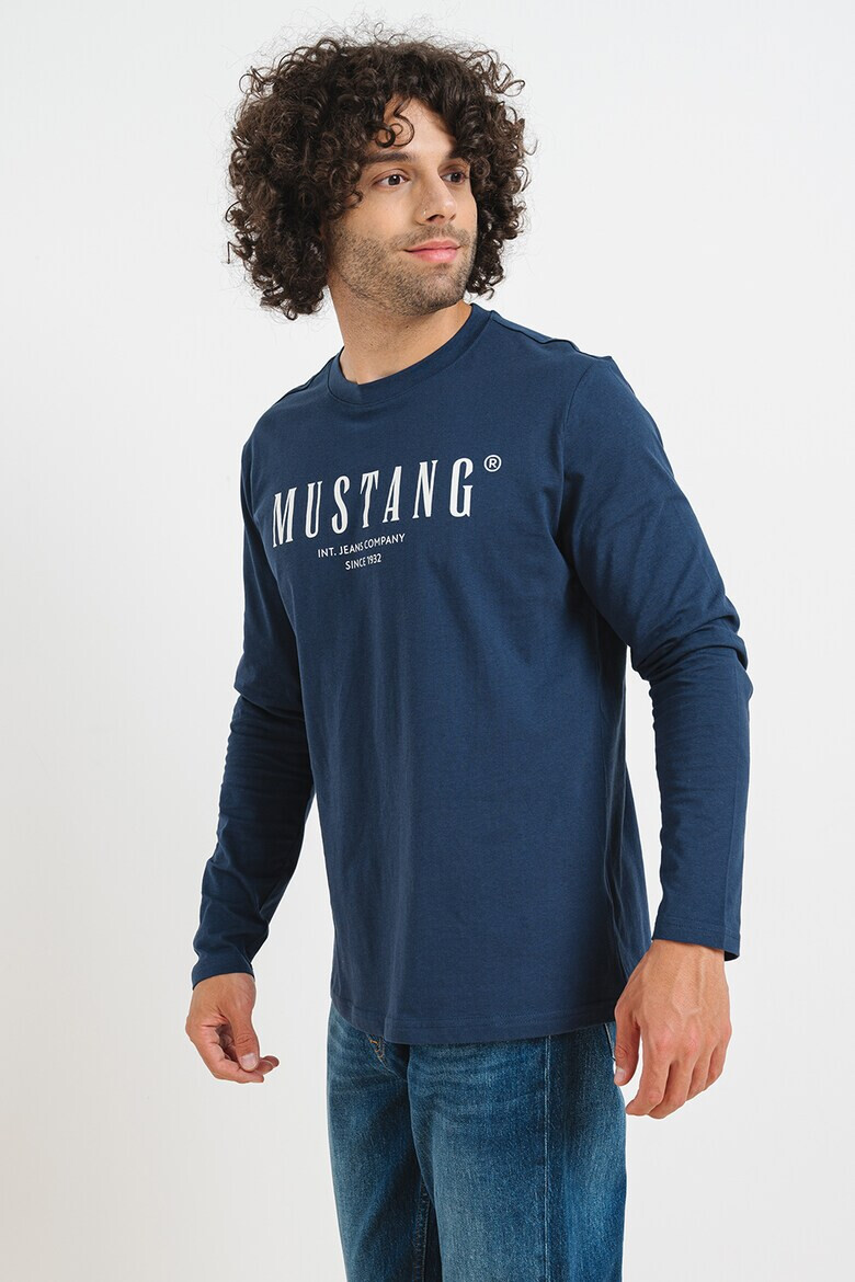 Mustang Bluza cu imprimeu logo Asheville - Pled.ro