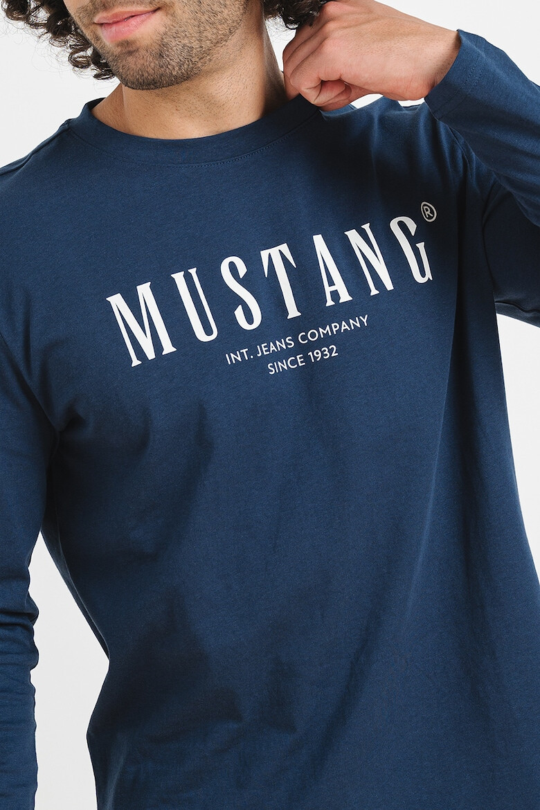 Mustang Bluza cu imprimeu logo Asheville - Pled.ro