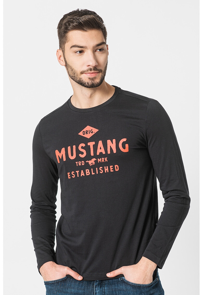 Mustang Bluza cu logo Adrian - Pled.ro