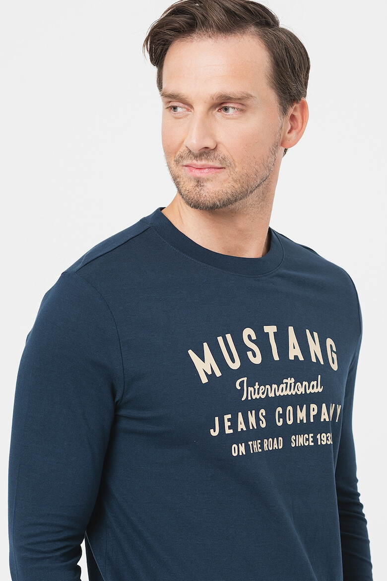 Mustang Bluza cu logo pe piept - Pled.ro