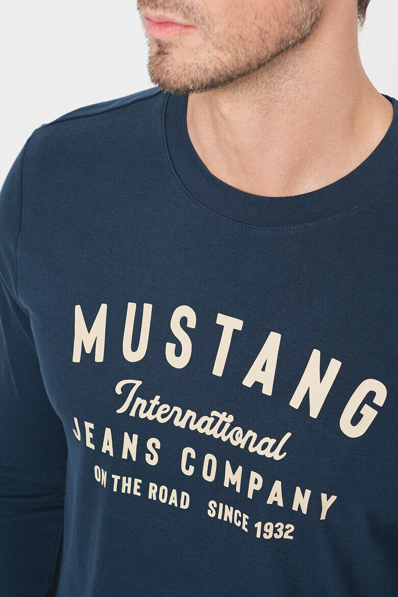 Mustang Bluza cu logo pe piept - Pled.ro