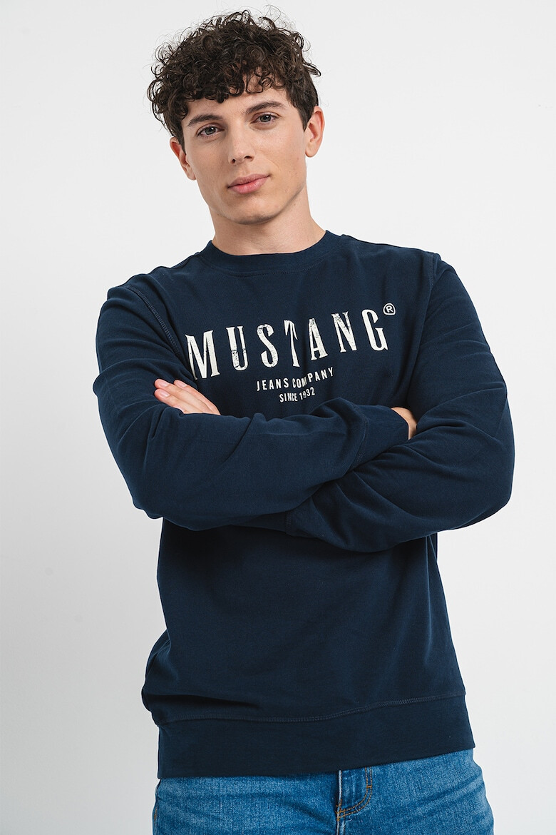 Mustang Bluza de trening cu imprimeu logo - Pled.ro