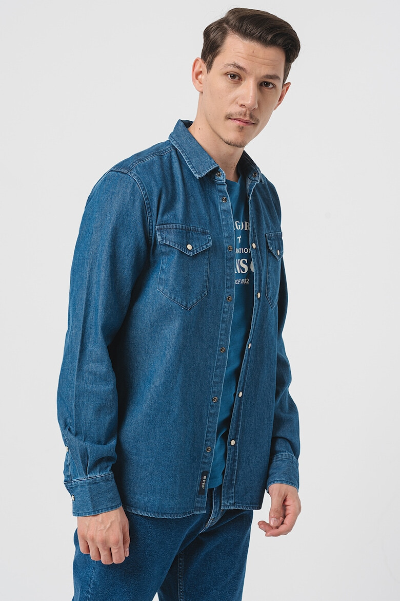 Mustang Camasa din material chambray Duver - Pled.ro