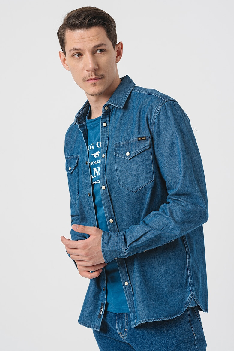 Mustang Camasa din material chambray Duver - Pled.ro