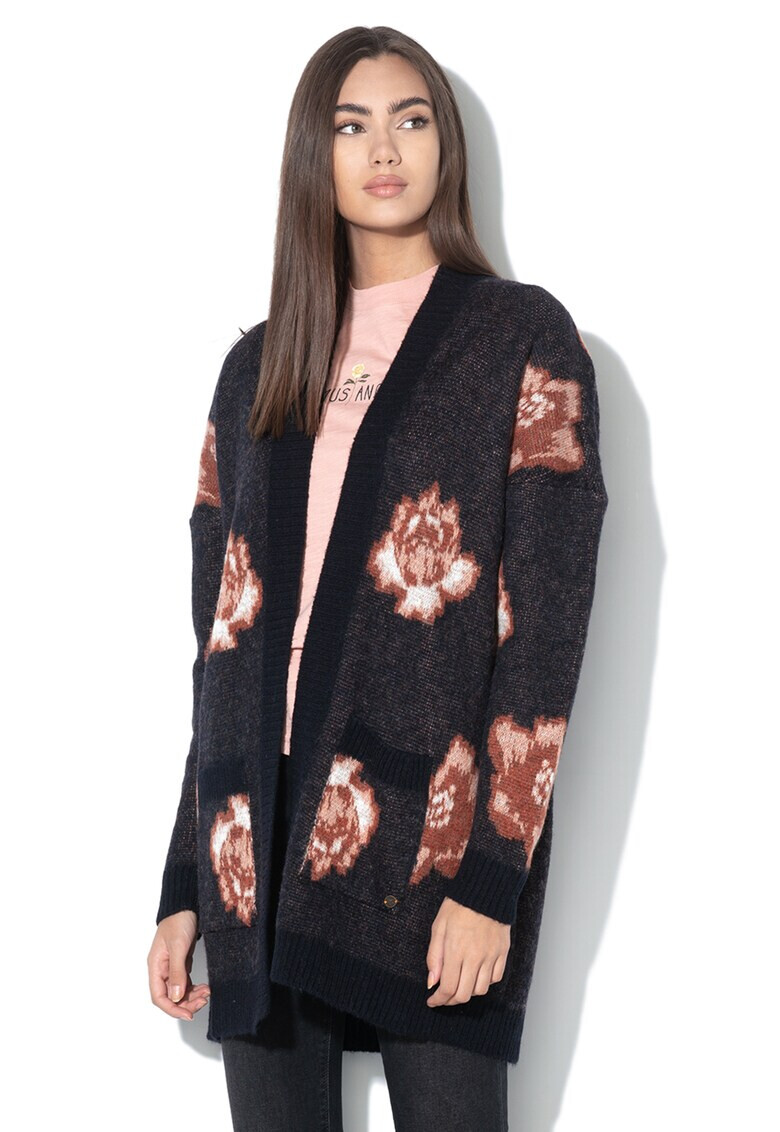 Mustang Cardigan din amestec de lana cu model floral Daria - Pled.ro