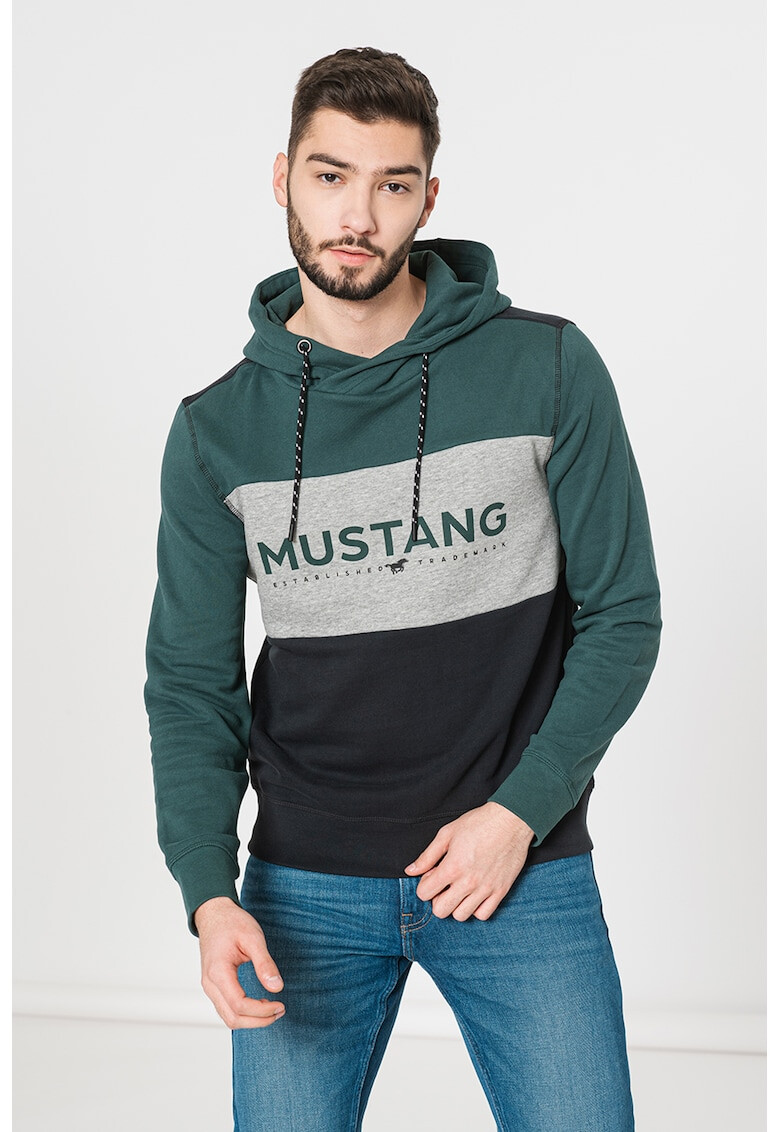 Mustang Hanorac cu logo Bennet - Pled.ro