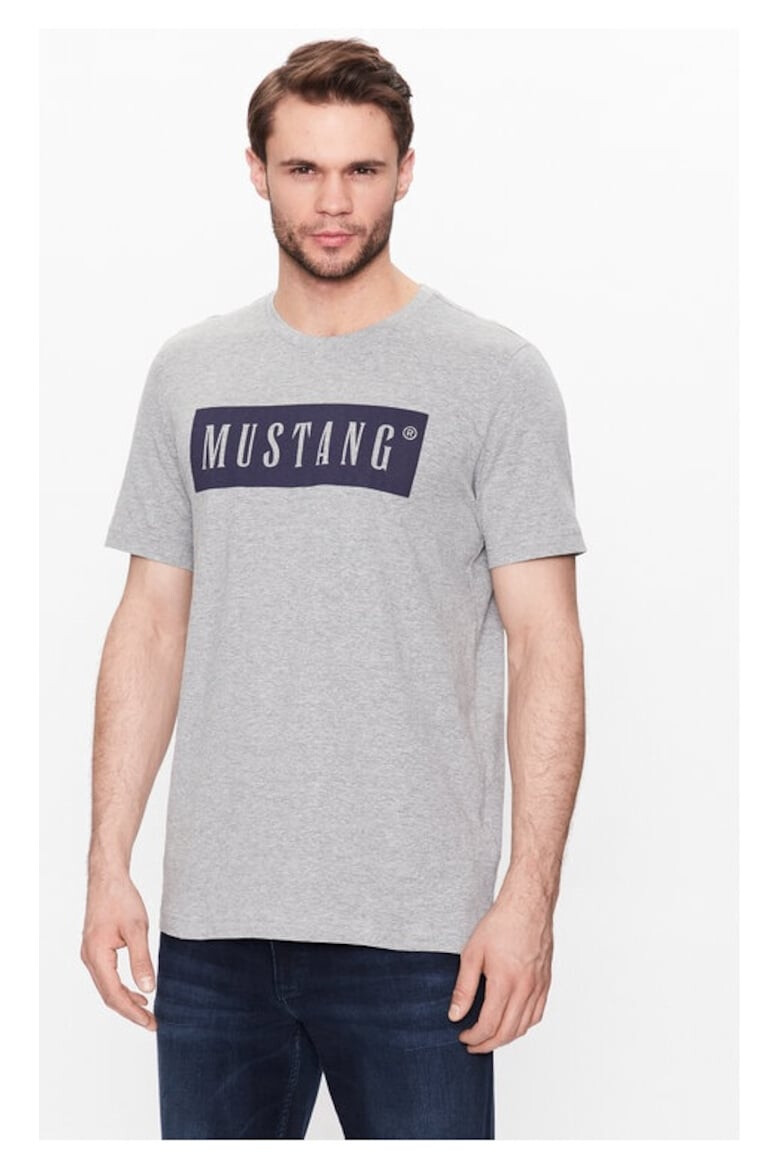 Mustang Tricou barbati 723591 Multicolor Bumbac - Pled.ro