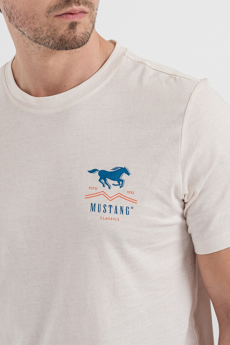 Mustang Tricou cu decolteu la baza gatului Austin - Pled.ro