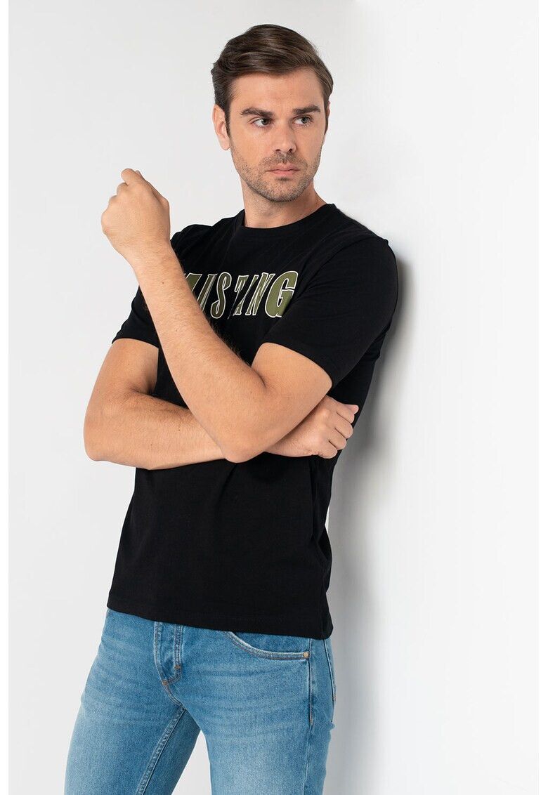 Mustang Tricou cu imprimeu logo Alex - Pled.ro