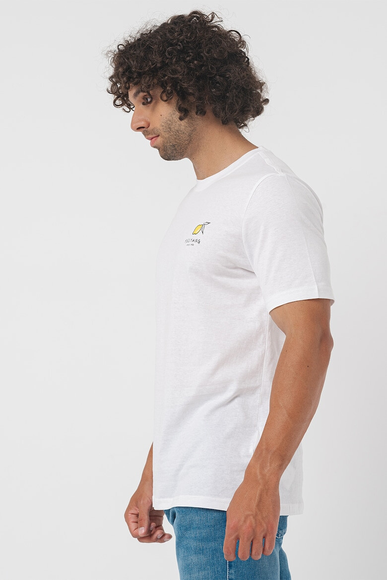 Mustang Tricou cu imprimeu logo - Pled.ro