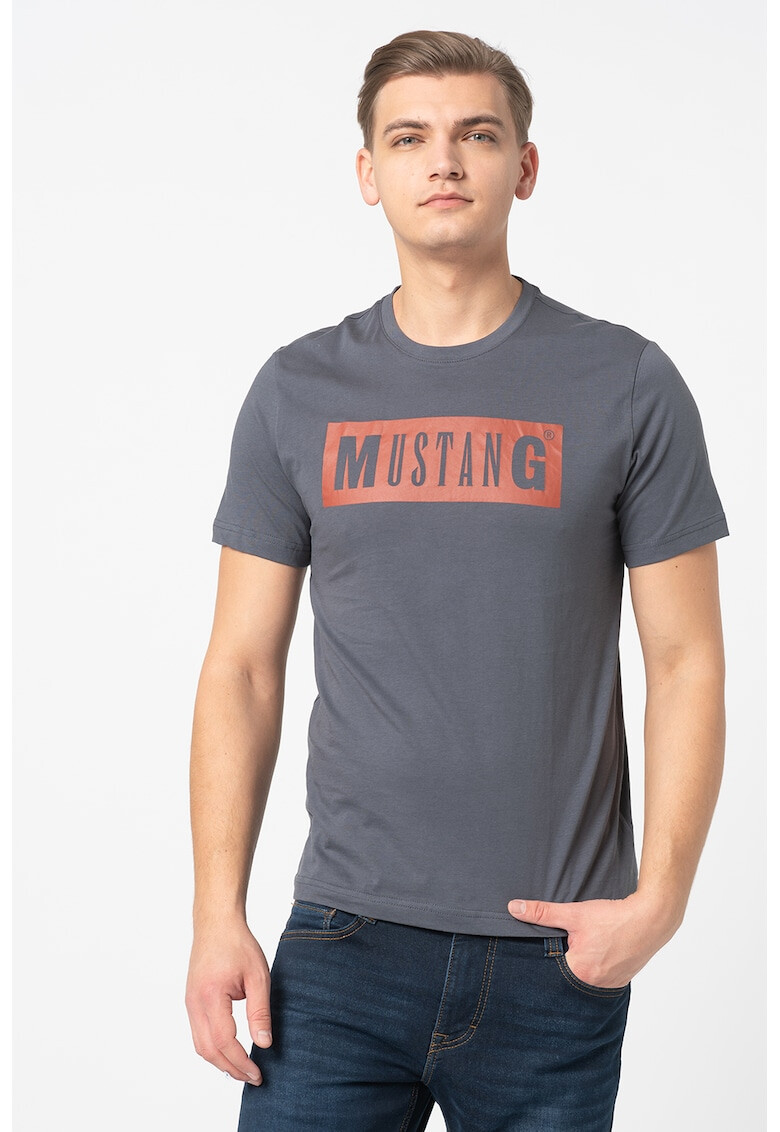 Mustang Tricou cu imprimeu logo Alex - Pled.ro