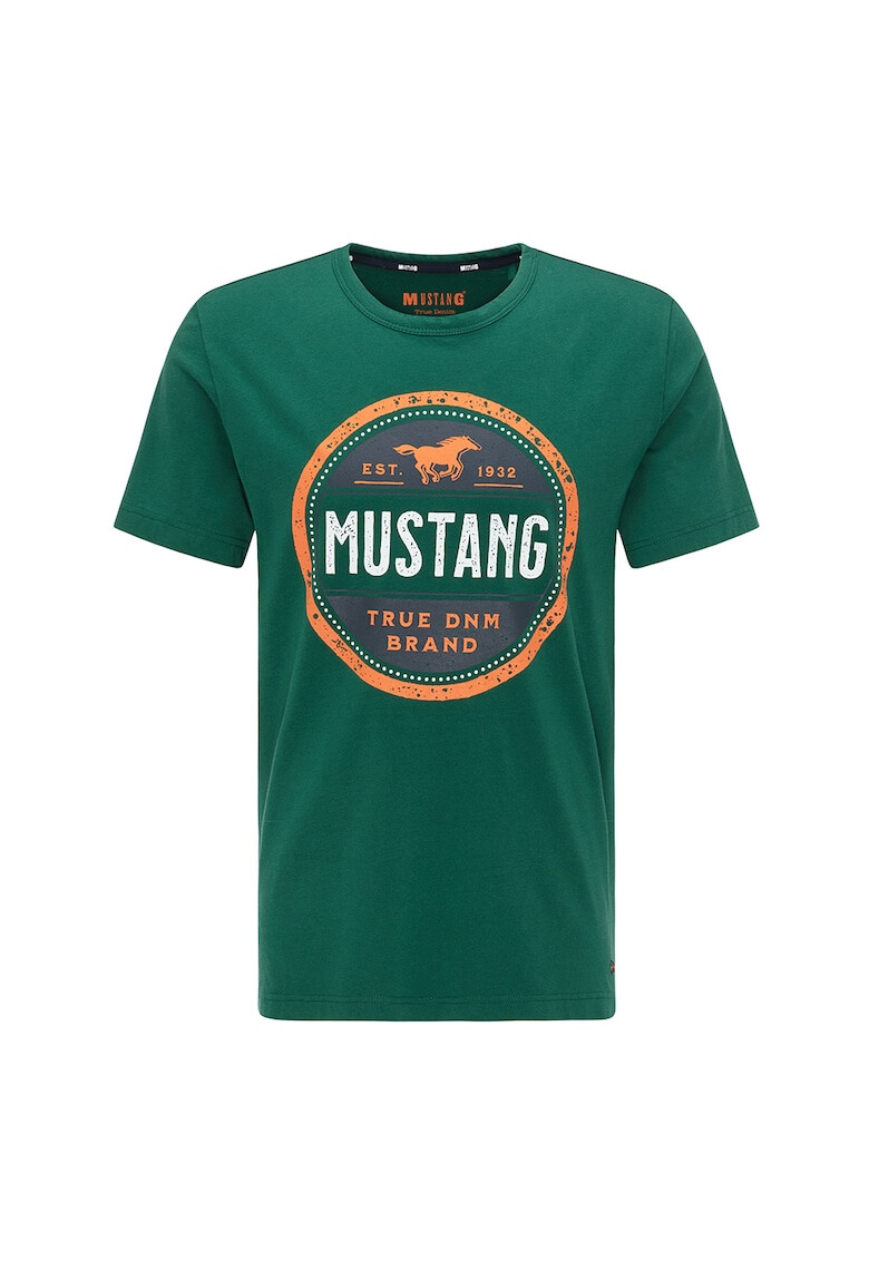 Mustang Tricou cu imprimeu logo Alex u - Pled.ro