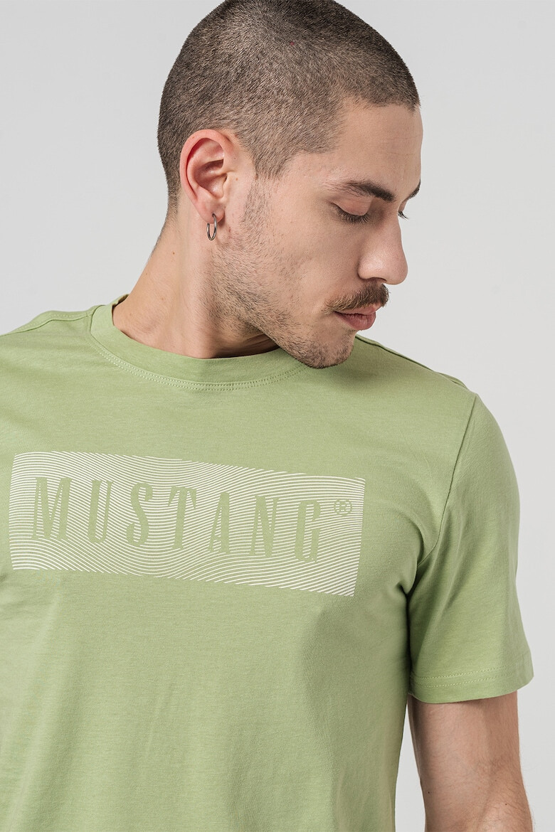 Mustang Tricou cu imprimeu logo Austin - Pled.ro