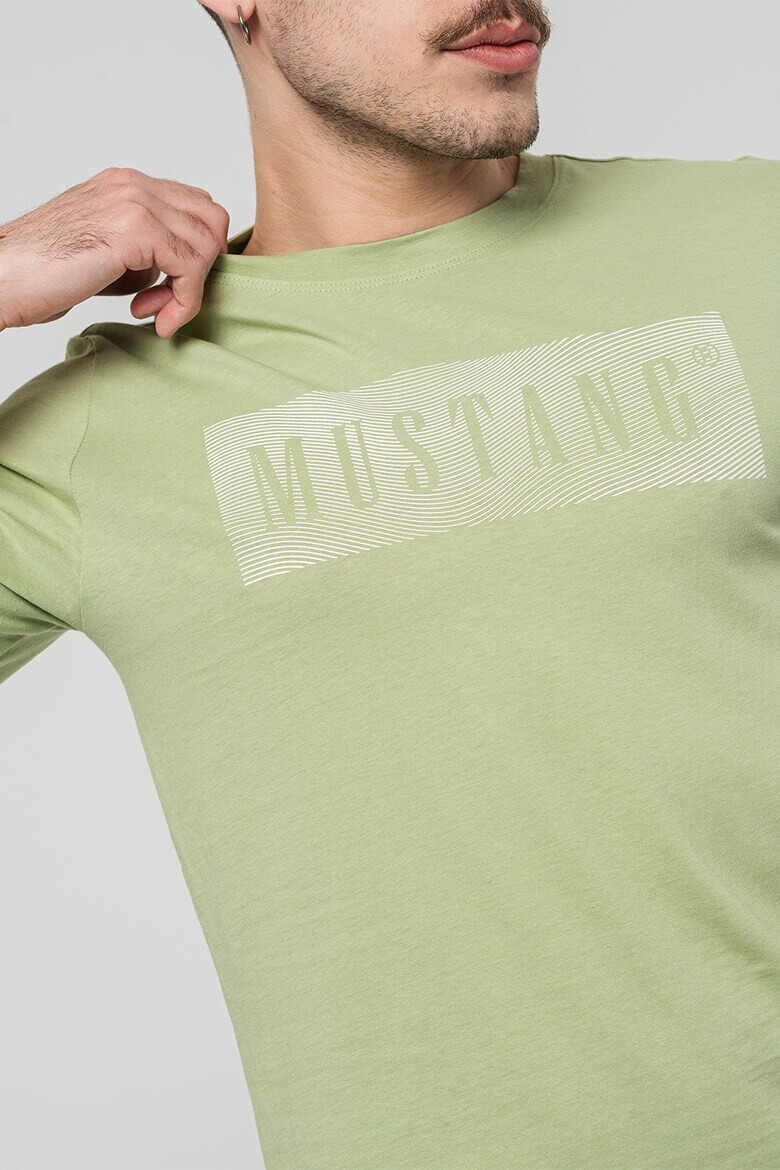 Mustang Tricou cu imprimeu logo Austin - Pled.ro