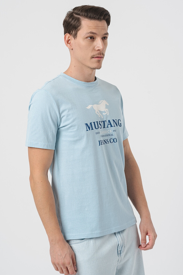 Mustang Tricou cu imprimeu logo Austin - Pled.ro