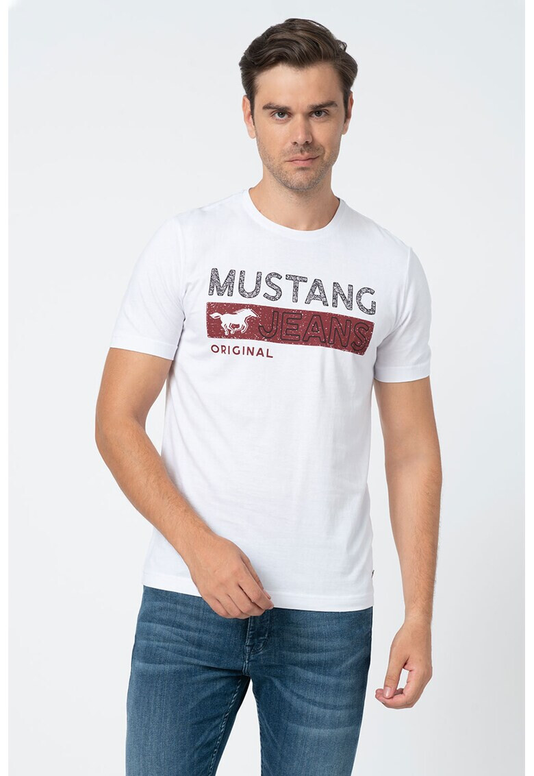 Mustang Tricou cu logo Alex - Pled.ro