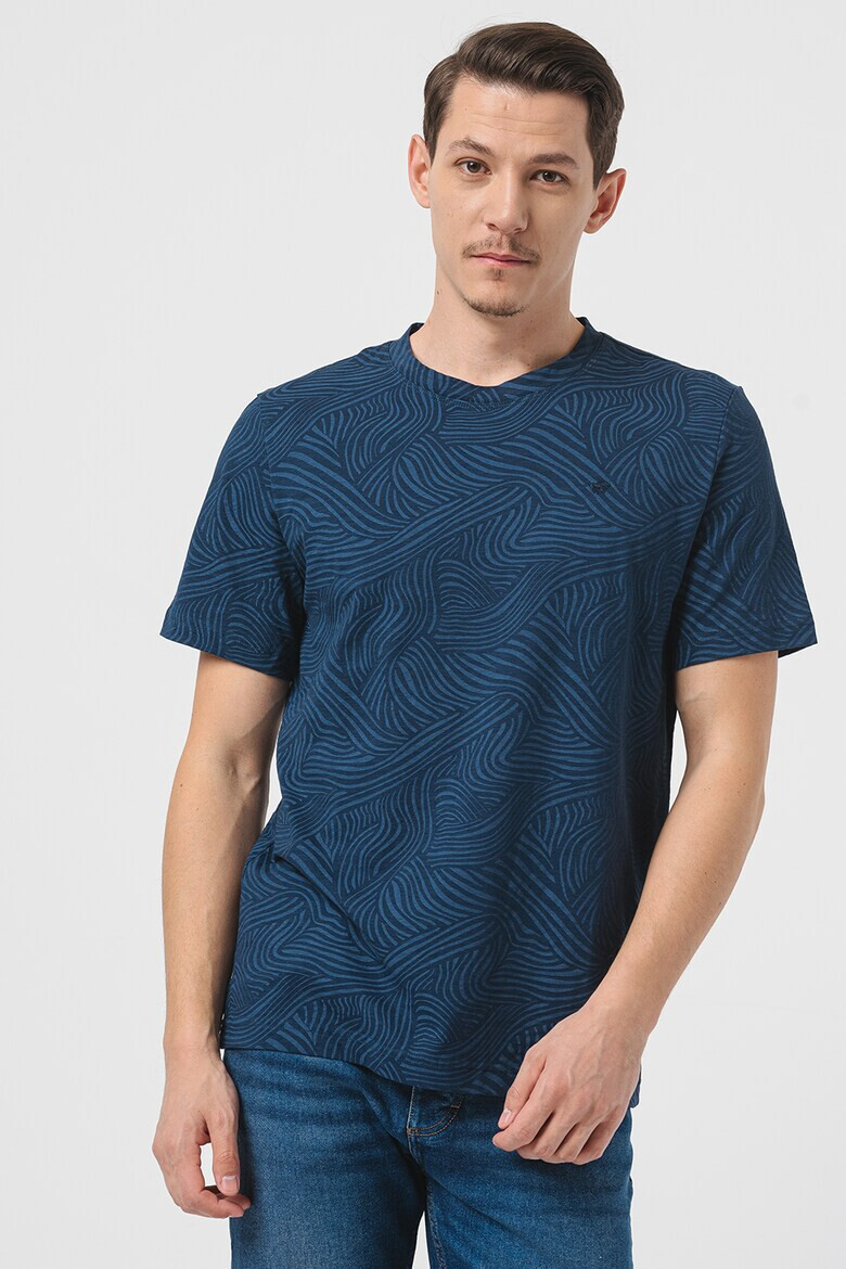 Mustang Tricou cu model abstract Austin - Pled.ro