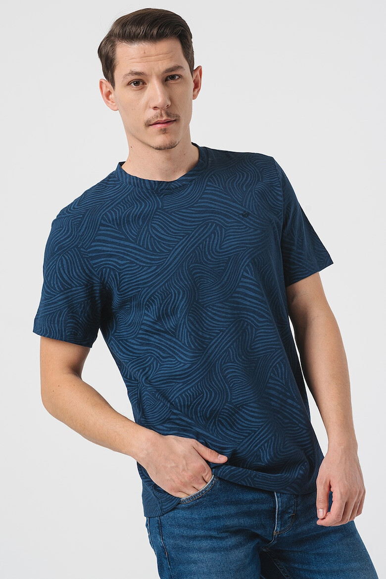 Mustang Tricou cu model abstract Austin - Pled.ro