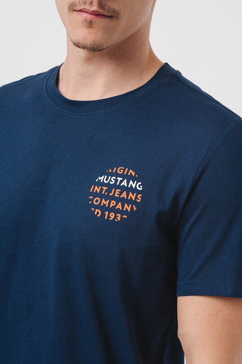 Mustang Tricou din bumbac cu imprimeu logo Austin - Pled.ro