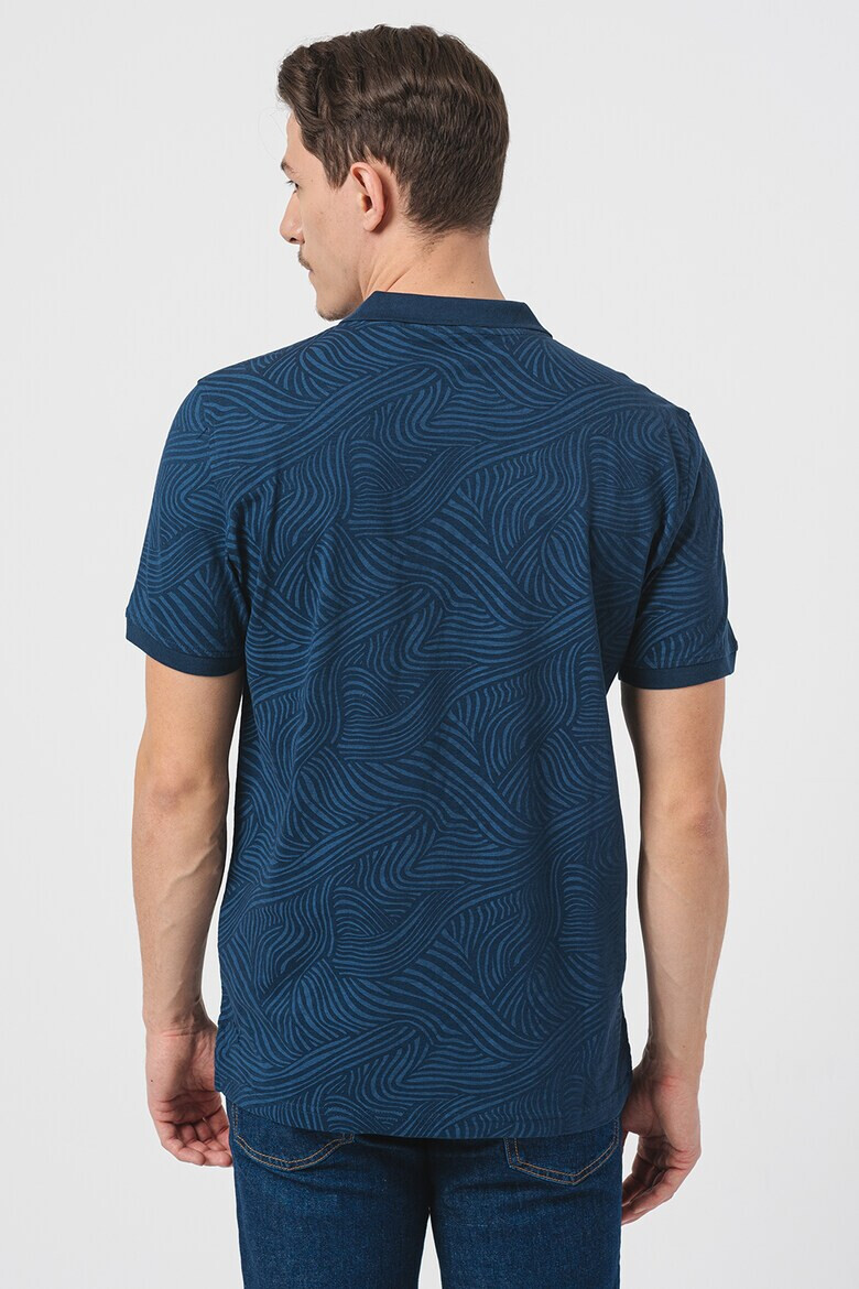 Mustang Tricou polo cu model abstract - Pled.ro