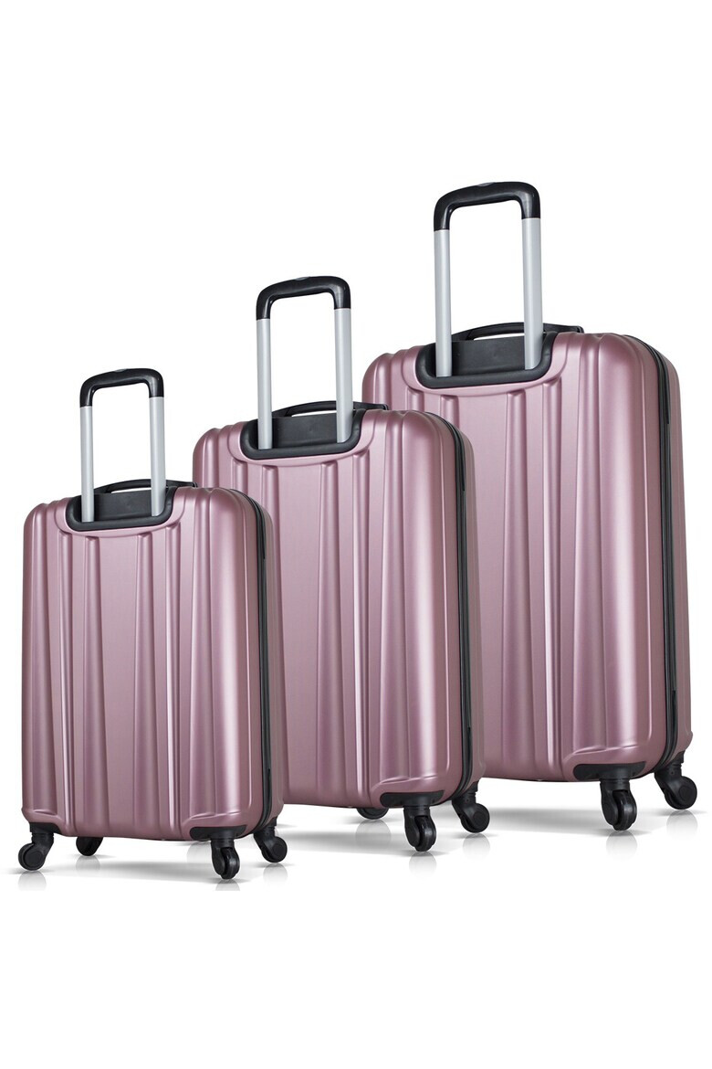 Myvalice Set Trolere MV2847 Auriu Rose 57 x 33 x 24 & 66 x 43 x 28 & 76 x 49 x 32 - Pled.ro