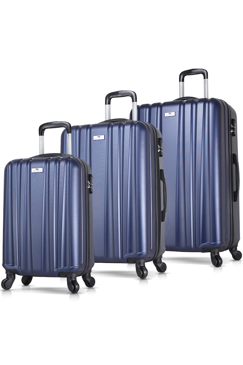 Myvalice Set trolere MV2861 Albastru Inchis - Pled.ro