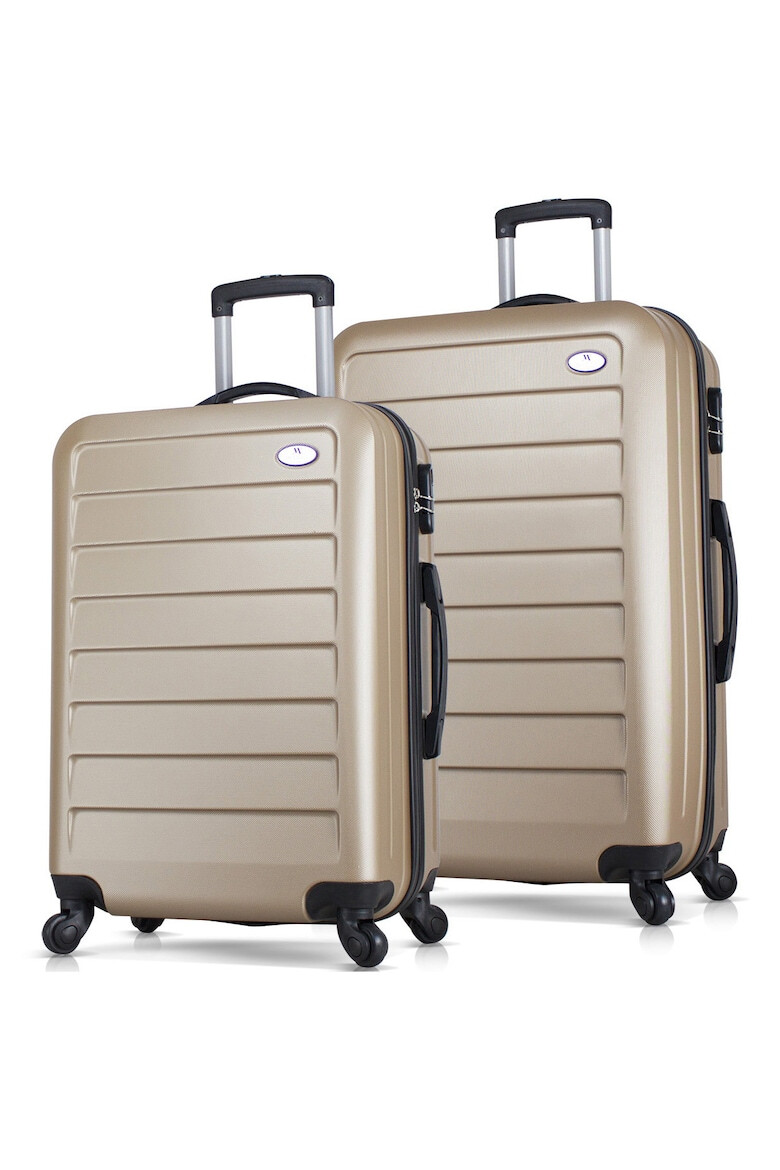 Myvalice Set trolere Ruby - MV6516 Auriu 66 x 43 x 27 cm / 76 x 50 x 30 cm - Pled.ro