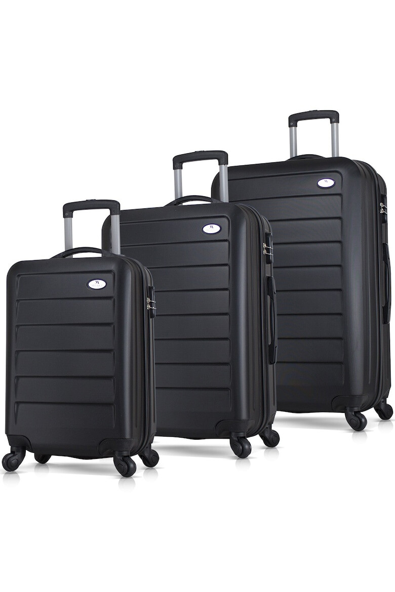 Myvalice Set trolere Ruby - MV8077 Negru - Pled.ro