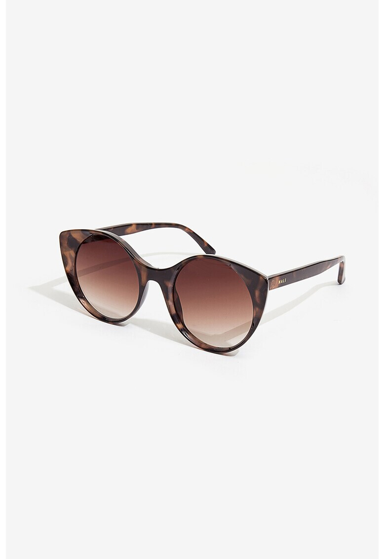 NALI Ochelari de soare cat-eye cu rama tortoise - Pled.ro