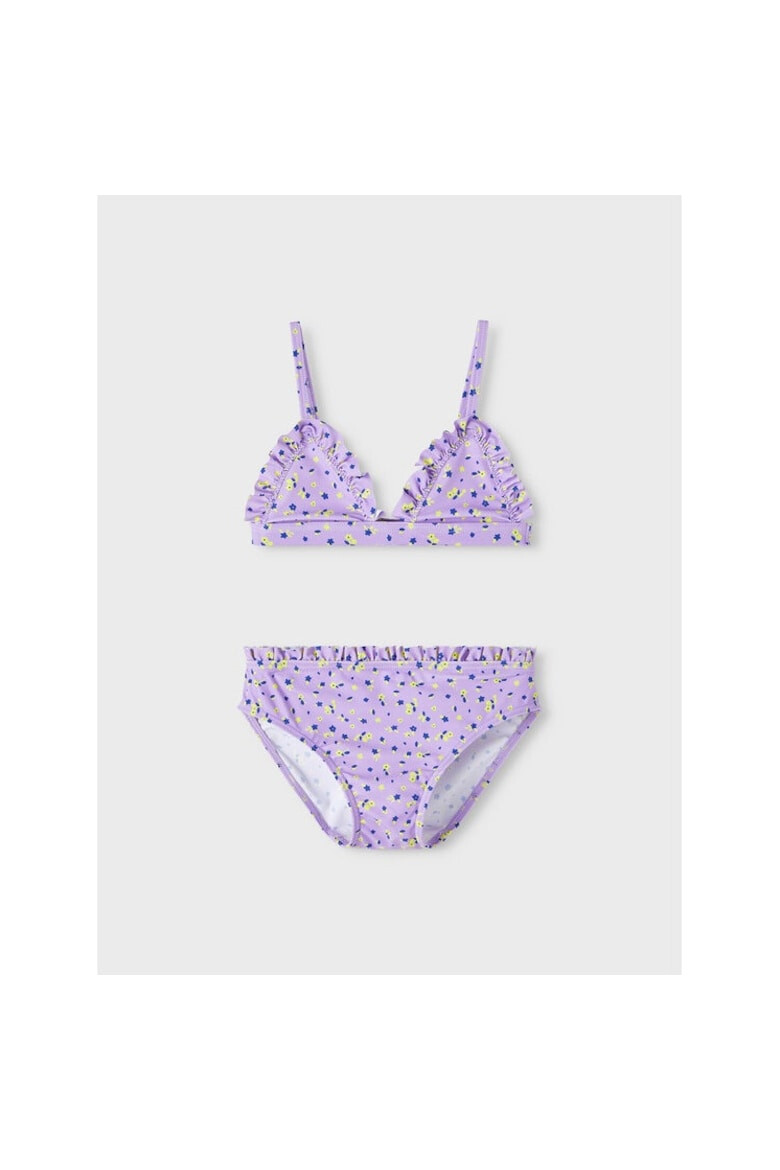 NAME IT Costum de baie copii 995685 Violet Poliamida - Pled.ro