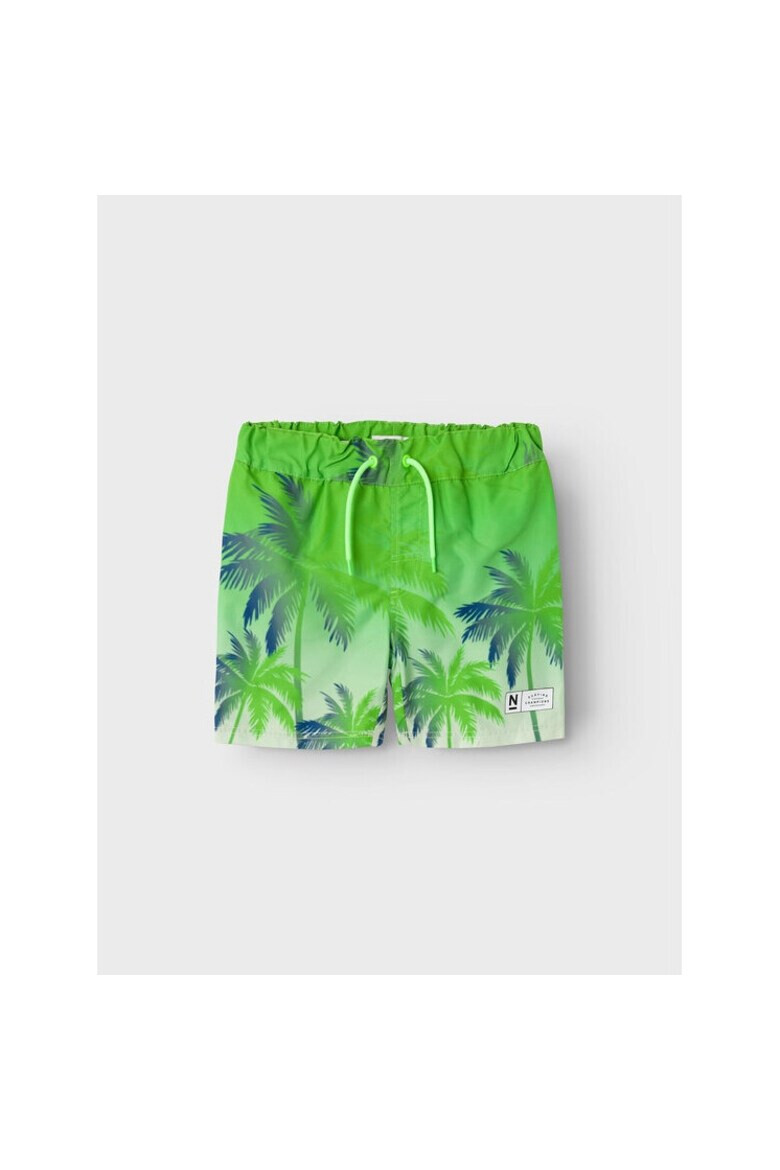 NAME IT Pantaloni copii 523176 Verde Poliester - Pled.ro