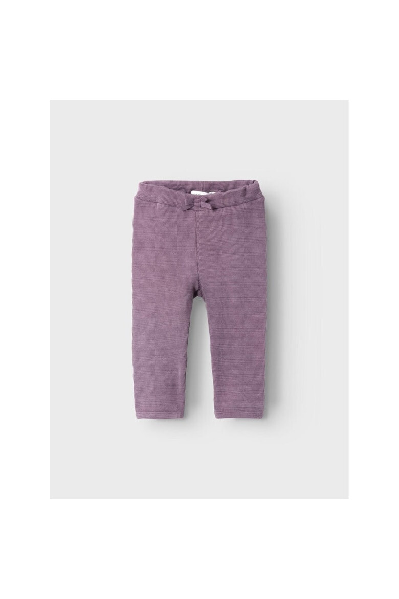 NAME IT Pantaloni copii 554652 Violet Bumbac - Pled.ro