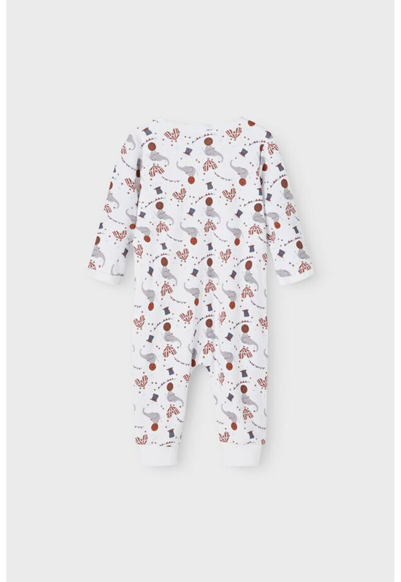 NAME IT Set de pijamale din bumbac organic cu fermoar - 2 piese - Pled.ro