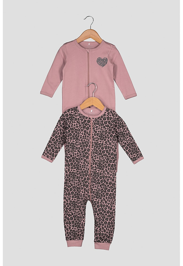 NAME IT Set de salopete de pijama din bumbac organic - Pled.ro