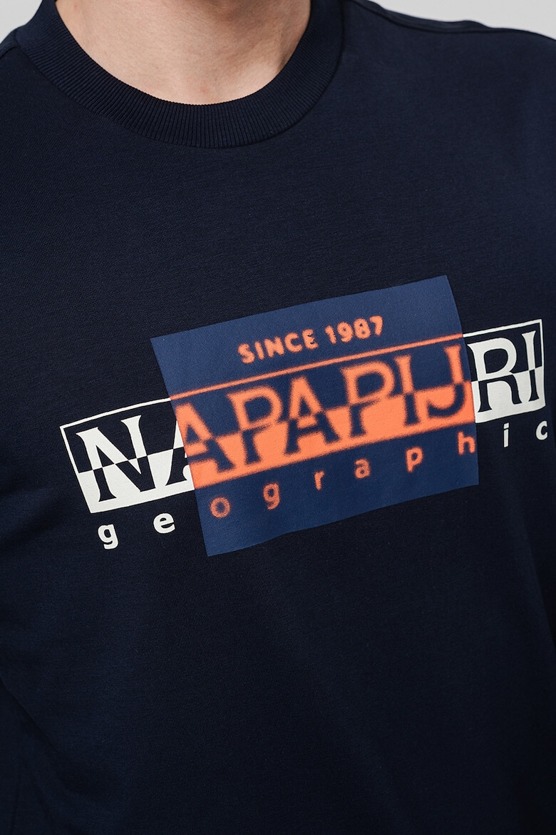 Napapijri Bluza de trening cu imprimeu logo - Pled.ro