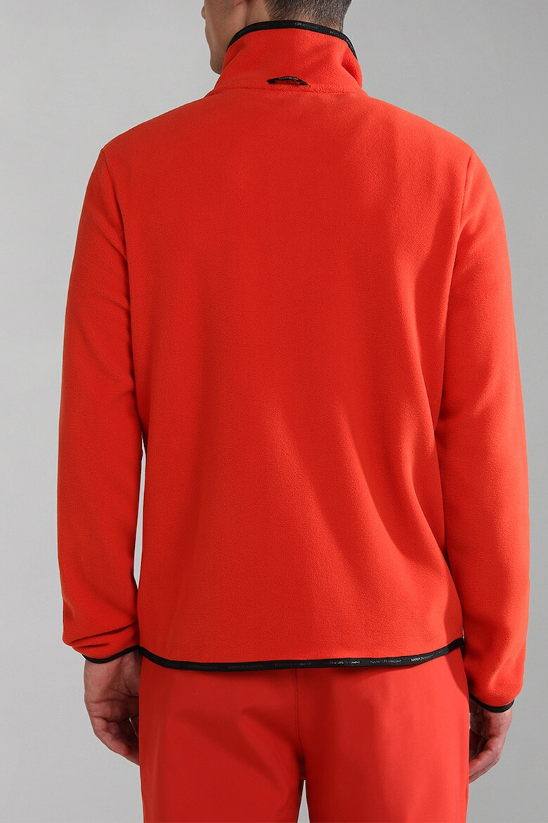 Napapijri Bluza sport din fleece cu fermoar si logo - Pled.ro