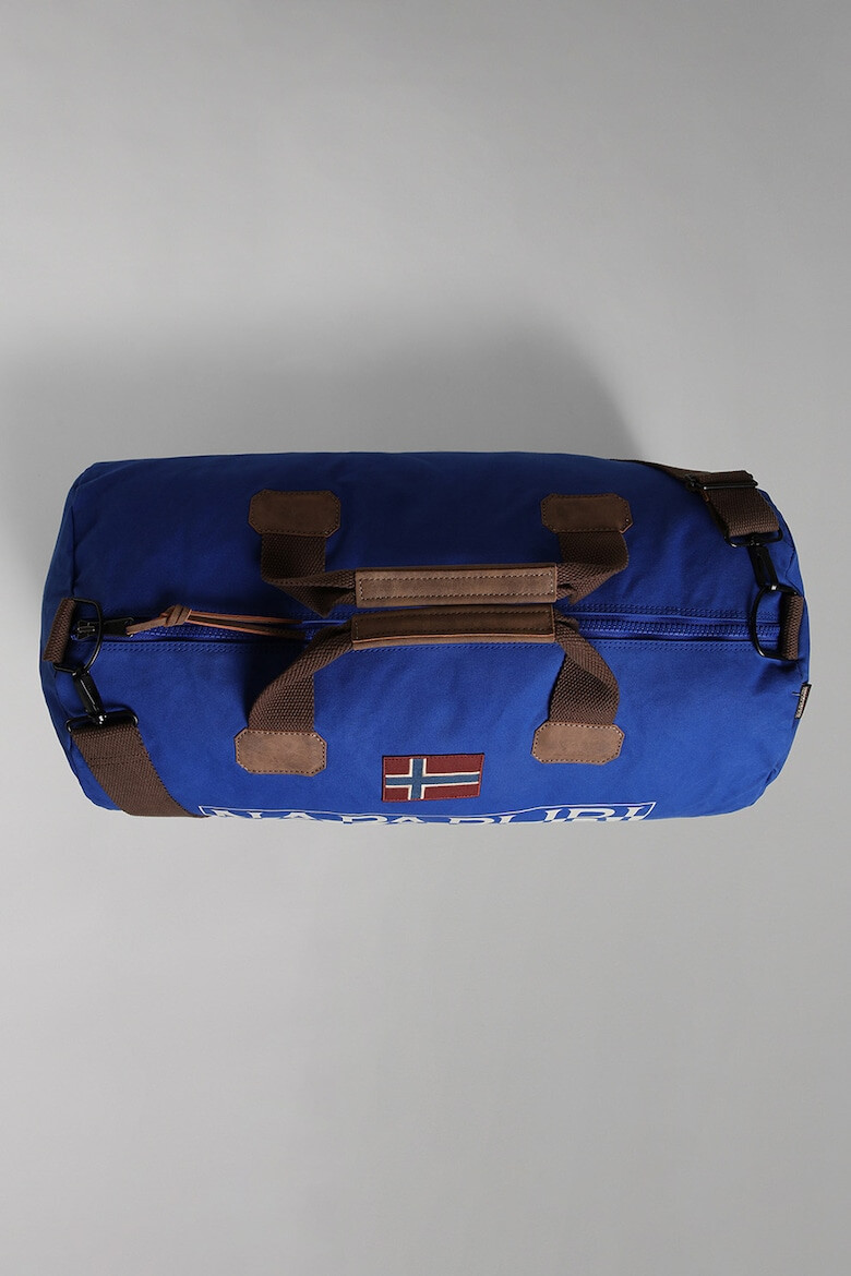 Napapijri Geanta duffle unisex cu imprimeu logo Bering - Pled.ro