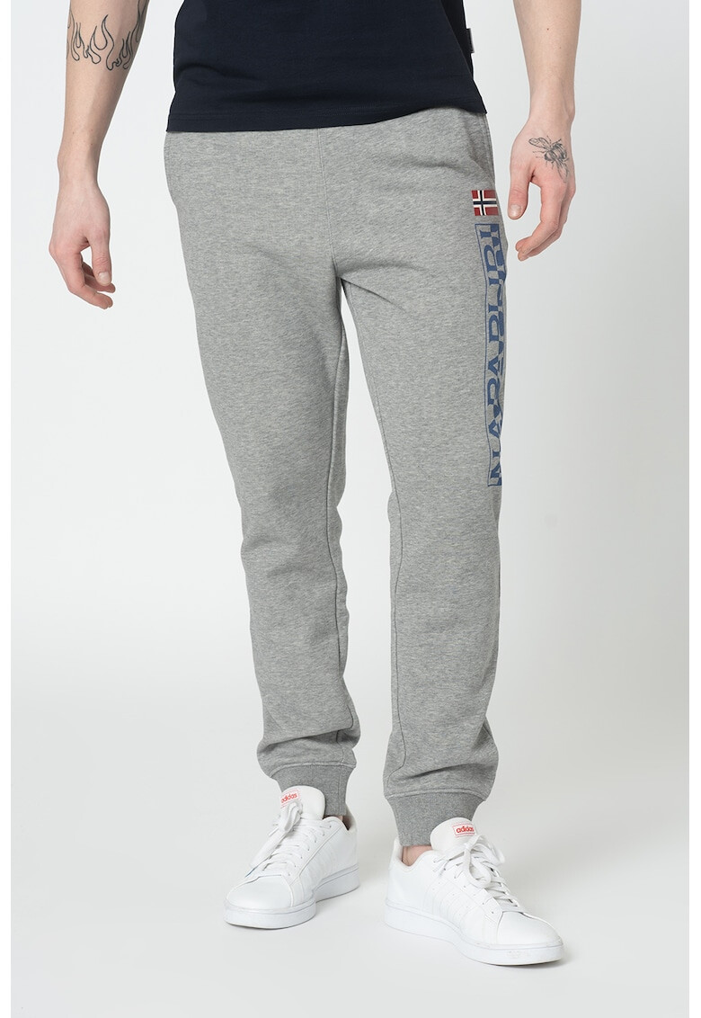 Napapijri Pantaloni sport cu imprimeu logo M-Ice - Pled.ro