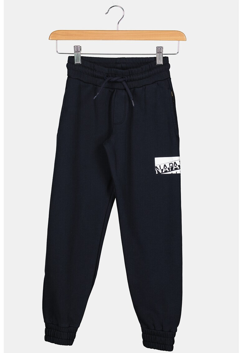 Napapijri Pantaloni sport cu model logo Mob - Pled.ro