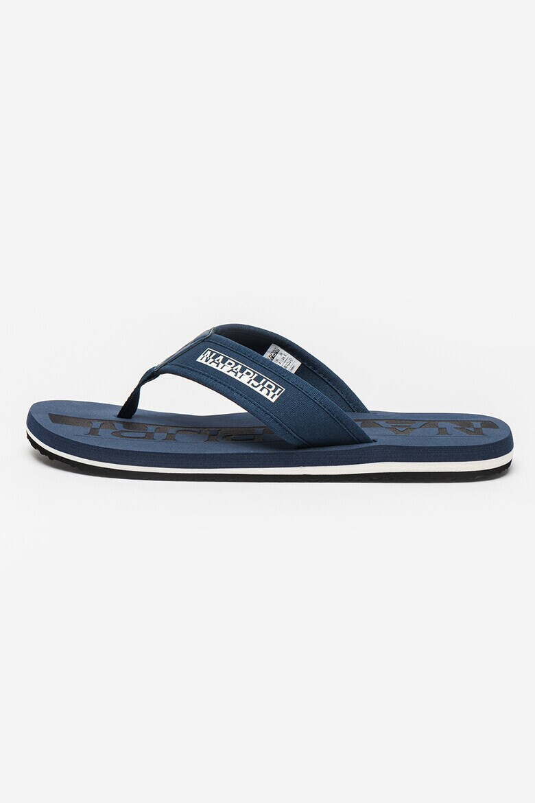 Napapijri Papuci flip-flop cu logo Elm - Pled.ro