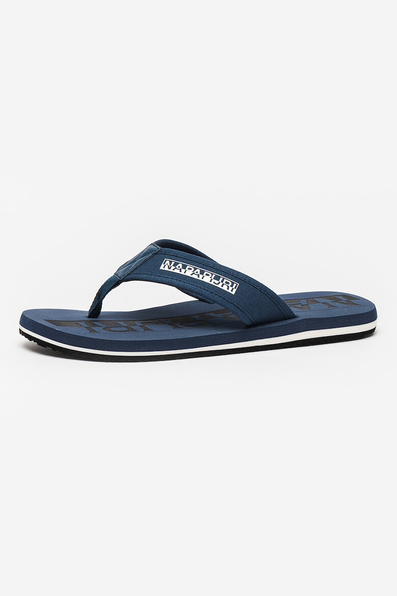 Napapijri Papuci flip-flop cu logo Elm - Pled.ro