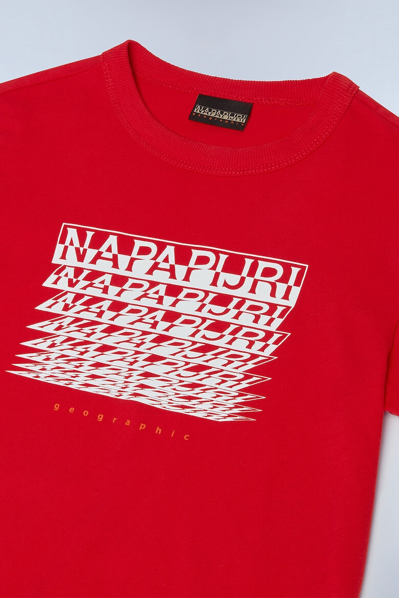 Napapijri Tricou cu imprimeu logo - Pled.ro