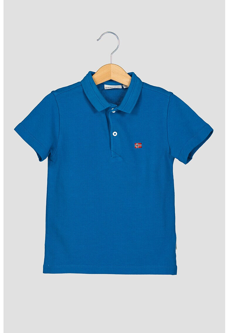 Napapijri Tricou polo cu detalii logo K Ealis - Pled.ro