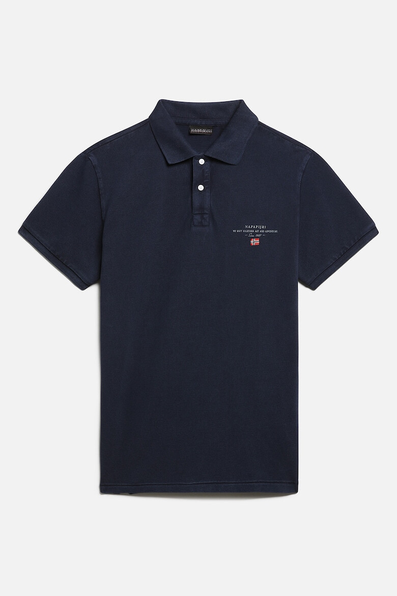 Napapijri Tricou polo de bumbac pique Elbas - Pled.ro