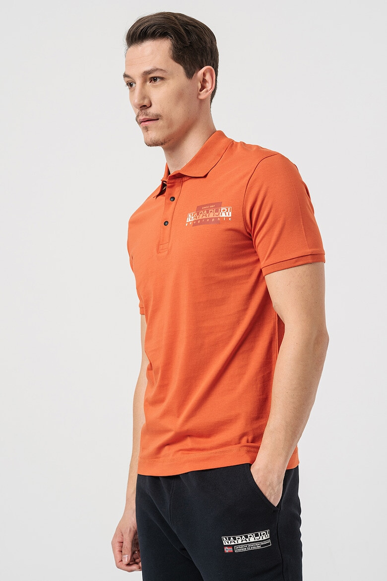 Napapijri Tricou polo din bumbac - Pled.ro