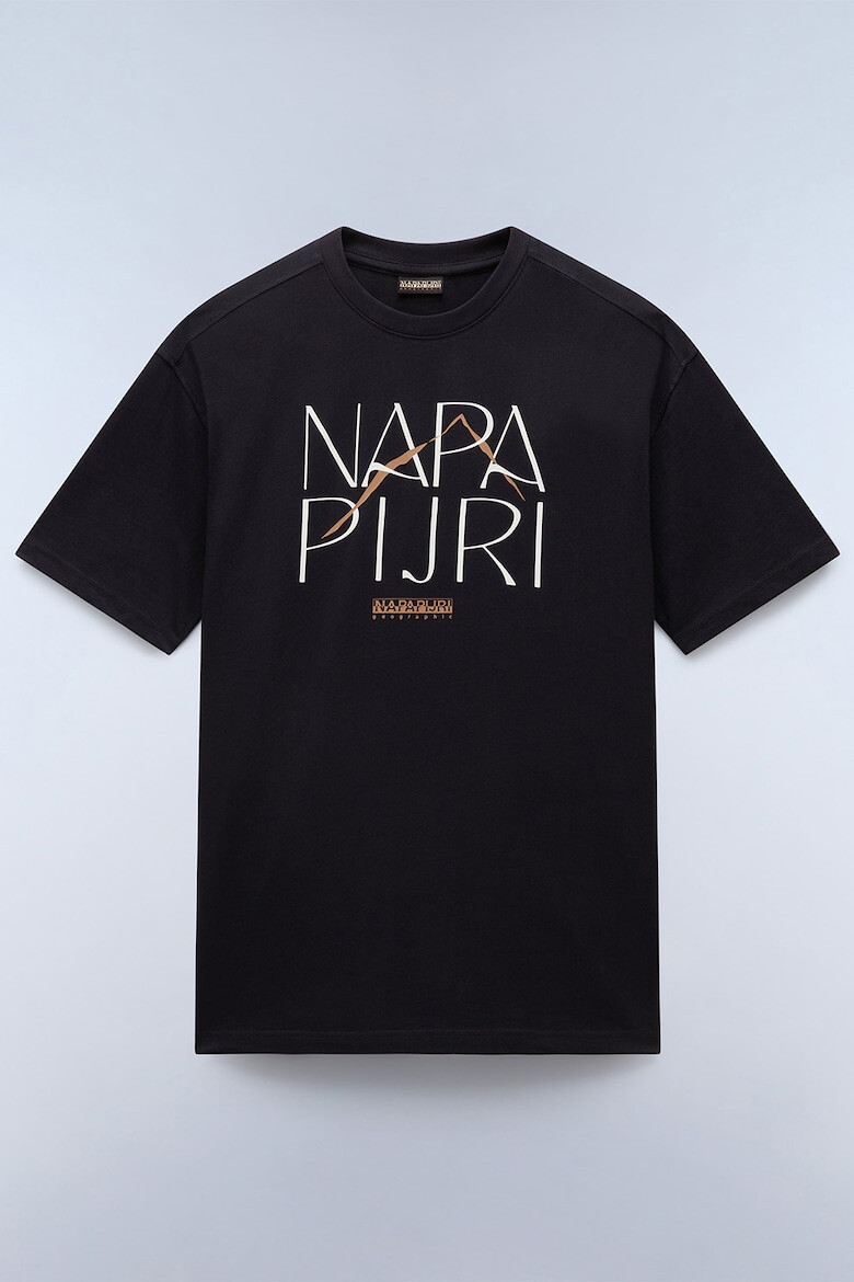 Napapijri Tricou supradimensionat din bumbac cu logo - Pled.ro